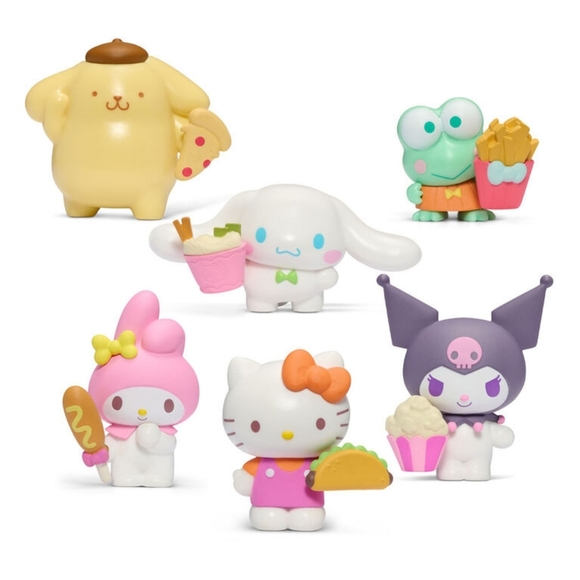 Salty Snacks Hello Kitty and Friends 6 Figurine Set - Brand New Collectors - Picture 2 of 10